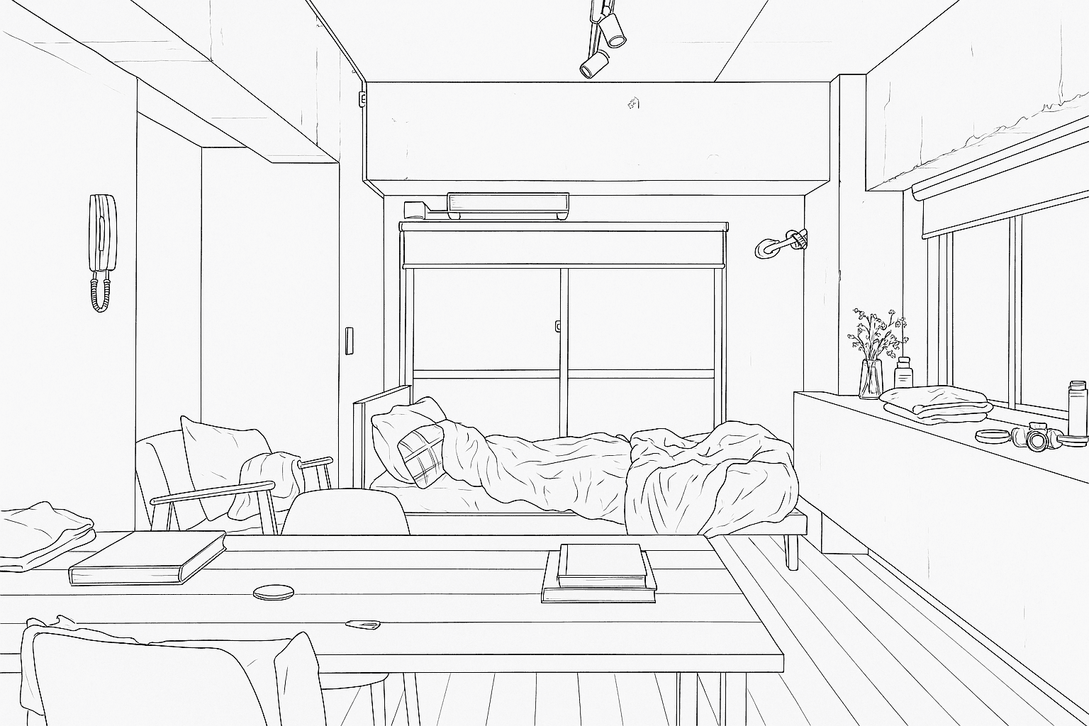 CAD mockup for an architect